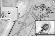 Как утверждает AFRICOM, на данной фотографии изображен МиГ-29 в момент выезда из ангара