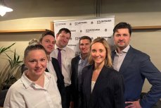 Команда "Держава" на VIII розыгрыше 10 февраля 2026 года, фото банк "Держава"