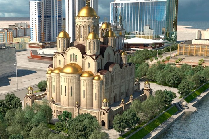 Проект храма Святой Екатерины в Екатеринбурге