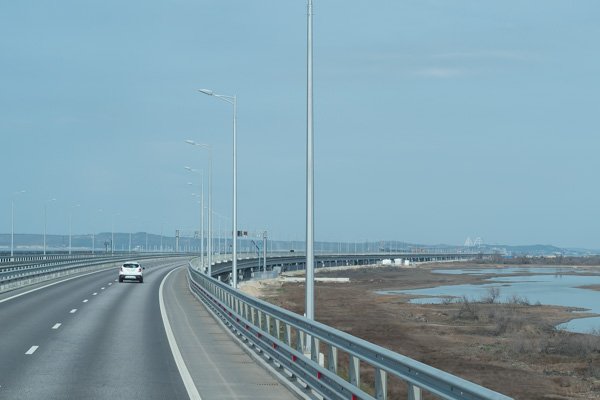 Крымский мост - начало пути