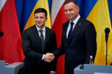 Президенты Украины и Польши