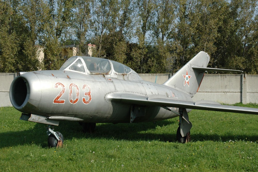 МиГ-15УТИ, на таком самолете разбился Юрий Гагарин