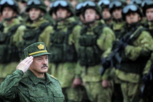 Лукашенко и войска Белоруссии