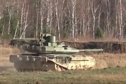 Испытание танка Т-90М