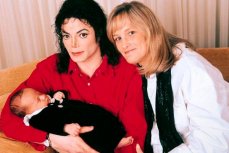 Майкл Джексон Дебби Роу со своим ребёнком
