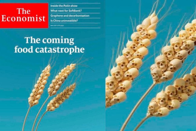 The Economist вышел с жуткой обложкой: «Мир ждёт массовый голод из-за войны»