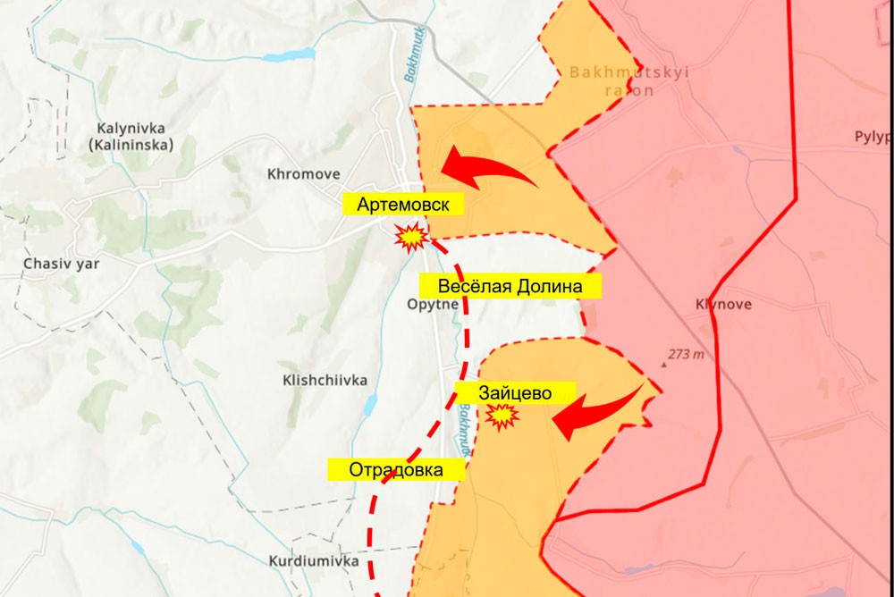 Карта донецкой области освобожденные от всу на сегодня