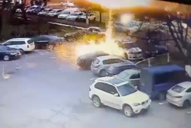 Одессит взорвал гранату во время его задержания полицейскими