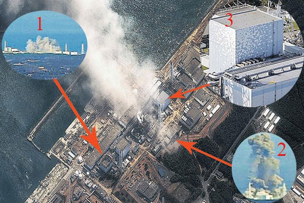 Взрыв на АЭС "Фукусима" в Японии