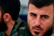 Лидер сирийских повстанцев Захран Аллуш.
