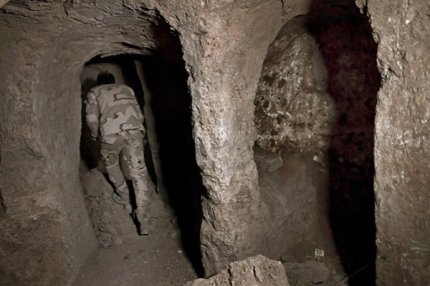 Туннели под гробницей пророка Иона