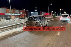 Пострадавшие от обстрела Белгорода автомобили