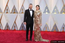 Джастин Тимберлейк и Джесика Бил, Оскар-2017.