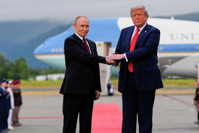 Владимир Путин и Дональд Трамп