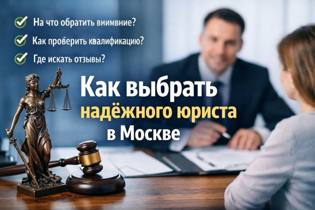Как выбрать надежного юриста в Москве