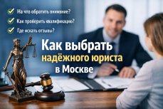 Как выбрать надежного юриста в Москве