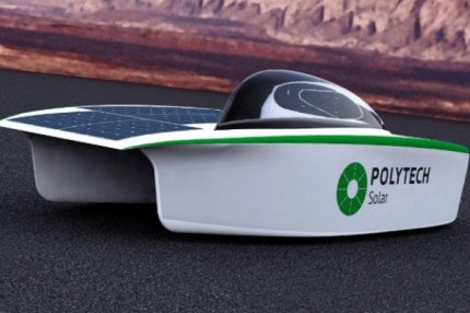 Солнцемобиль проекта "Polytech Solar".