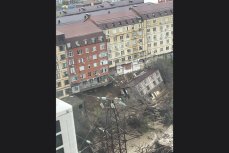 В Махачкале обрушился жилой дом из-за наводнения