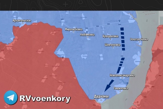 Тяжёлая ситуация на юге: враг прорвал фронт на Херсонщине на 20 км и продолжает давить