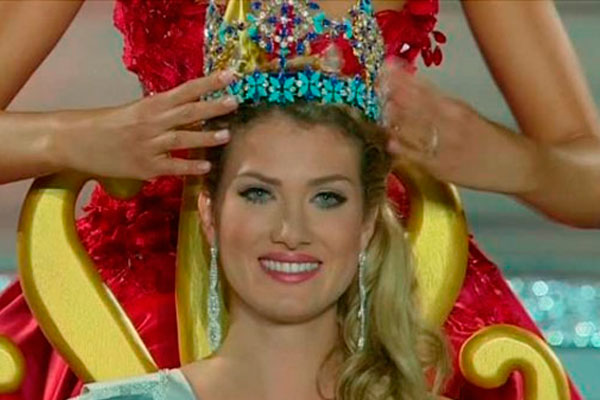 Победительница конкурса красоты испанка Мирейя Лалагуна Ройо.