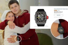 Сын Рамзана Кадырова Адам носит часы Richard Mille за 37 млн рублей