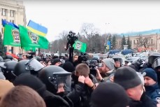 В Харькове митинг в поддержку русского языка