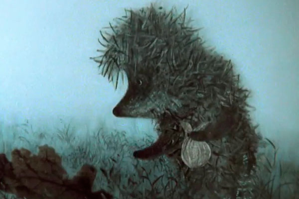Кадр из мультфильма "Ежик в тумане".