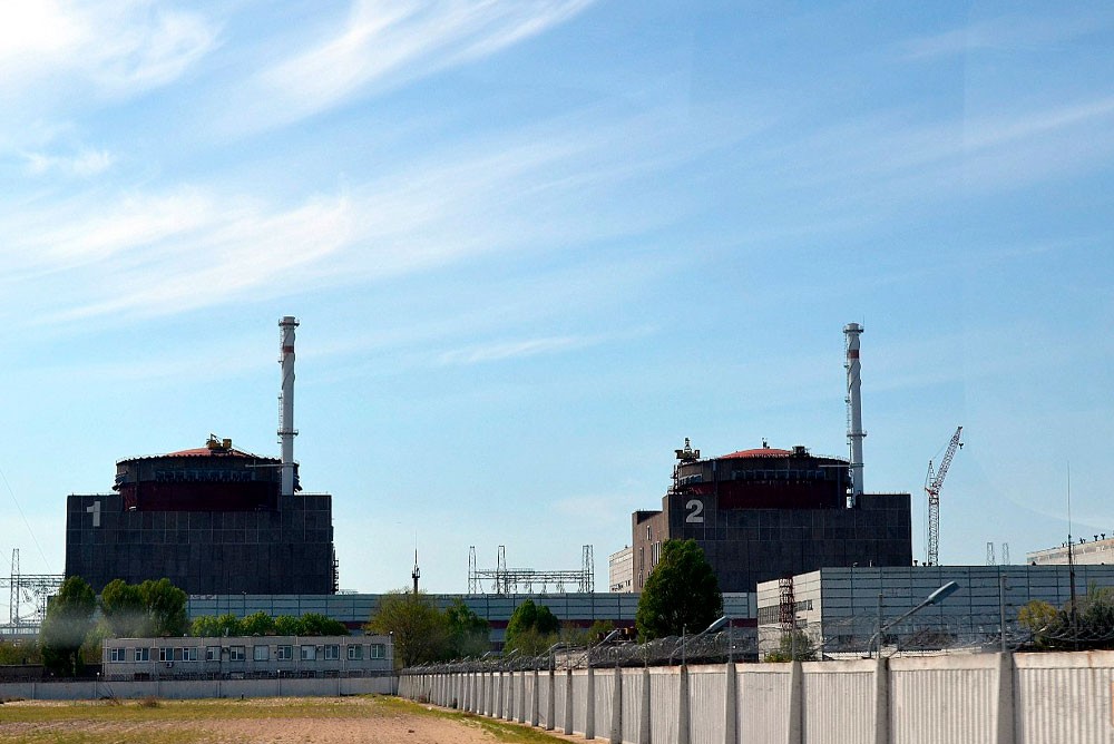 Первый и второй энергоблоки Запорожской АЭС
