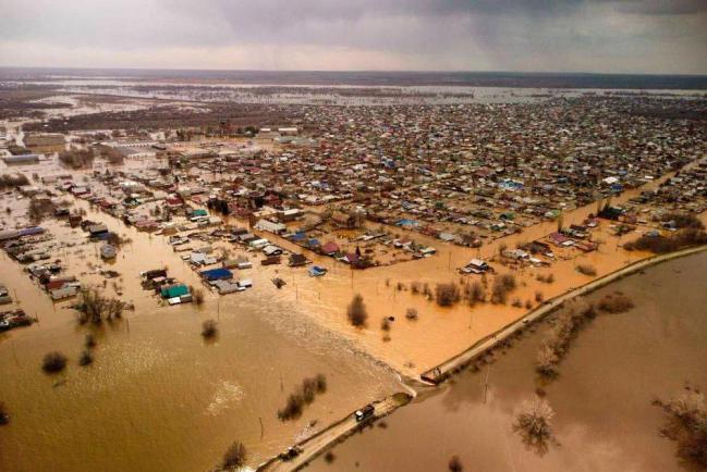 Прорыв дамбы в Орске