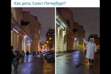 Петербуржцы сообщили об исчезновении плакатов с Z-символикой на двух улицах города 