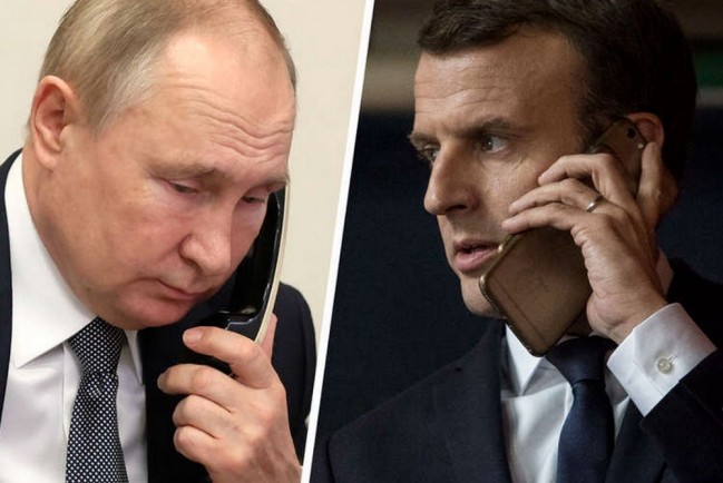 Франция обнародовала запись секретных переговоров Путина и Макрона