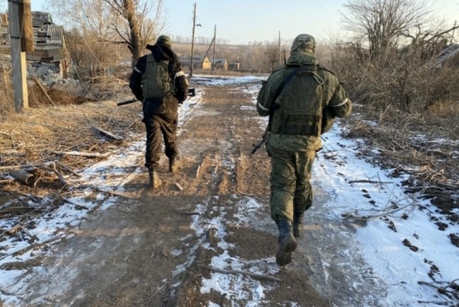 Российские военные в зоне СВО