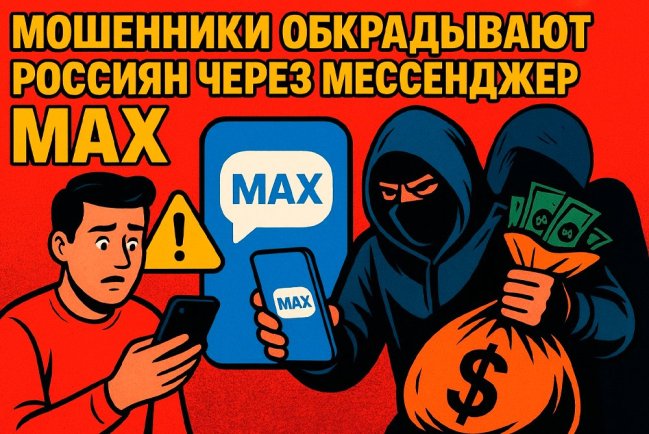 Мошенники обкрадывают россиян через мессенджер MAX