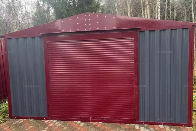 Гараж на даче за 1 день