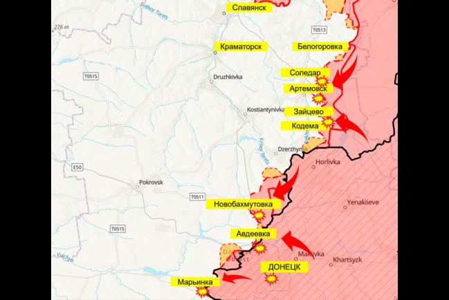 Генштаб ВСУ: армия России атакует и бьёт по всей линии фронта на Харьковском направлении