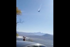 Смертельное крушение дельтаплана в Адыгее попало на видео