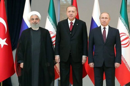 Президенты РФ, Турции и Ирана