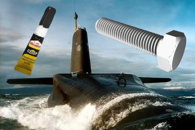 В Британии сломанные болты ядерного реактора подводной лодки приклеили суперклеем