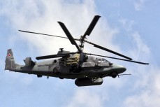 Российский вертолет Ка-52 «Аллигатор»