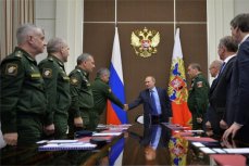 Совещание Владимира Путина с руководством Министерства обороны, Сочи, 18 ноября 2016.