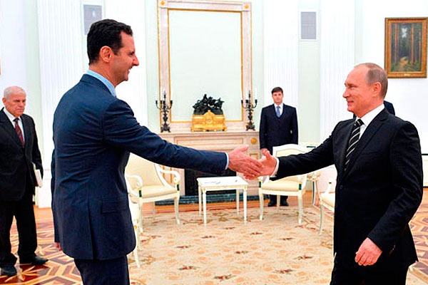 Встреча с Президентом Сирии Башаром Асадом.