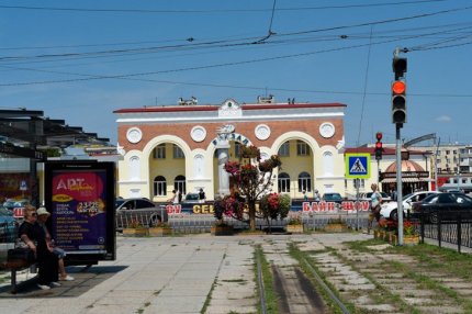 ЖД вокзал в Евпатории