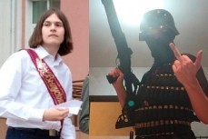 Подозреваемый в стрельбе в пермском университетеТимур Бекмансуров, на школьном выпускном и с оружием в руках