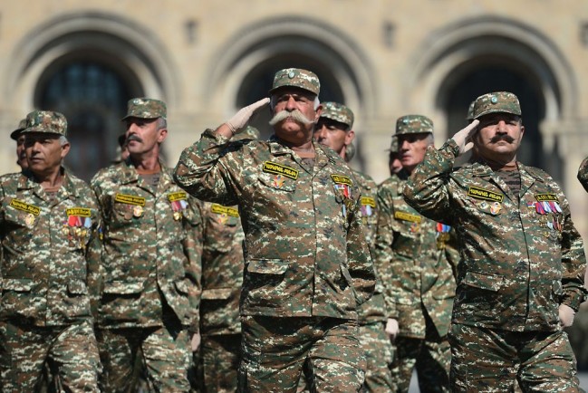 Парад армянской армии
