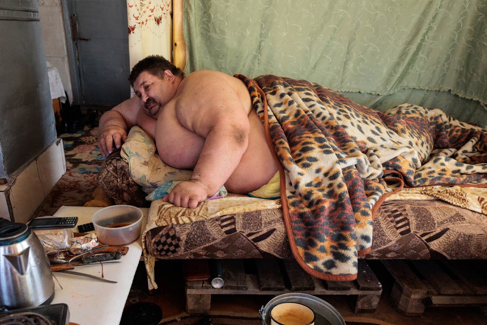 Леонид Андреев - самый толстый человек в Тюмени умер