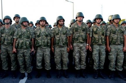 Солдаты турецкой армии
