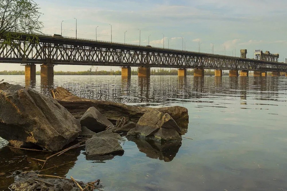 Амурский мост в Днепропетровске (Днепр)