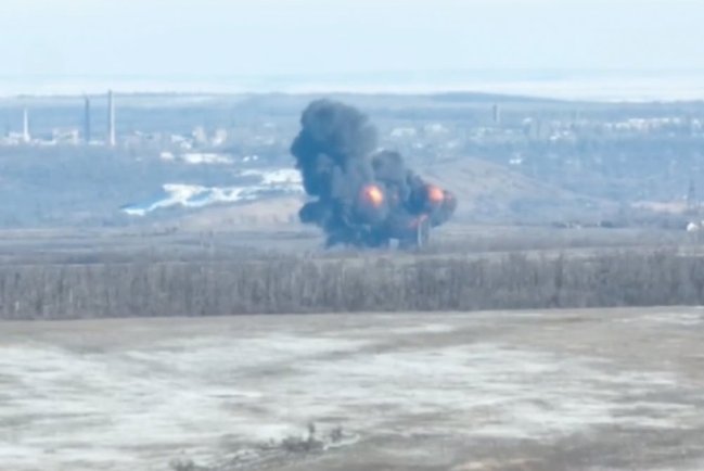 Враг сбил наш Су-25