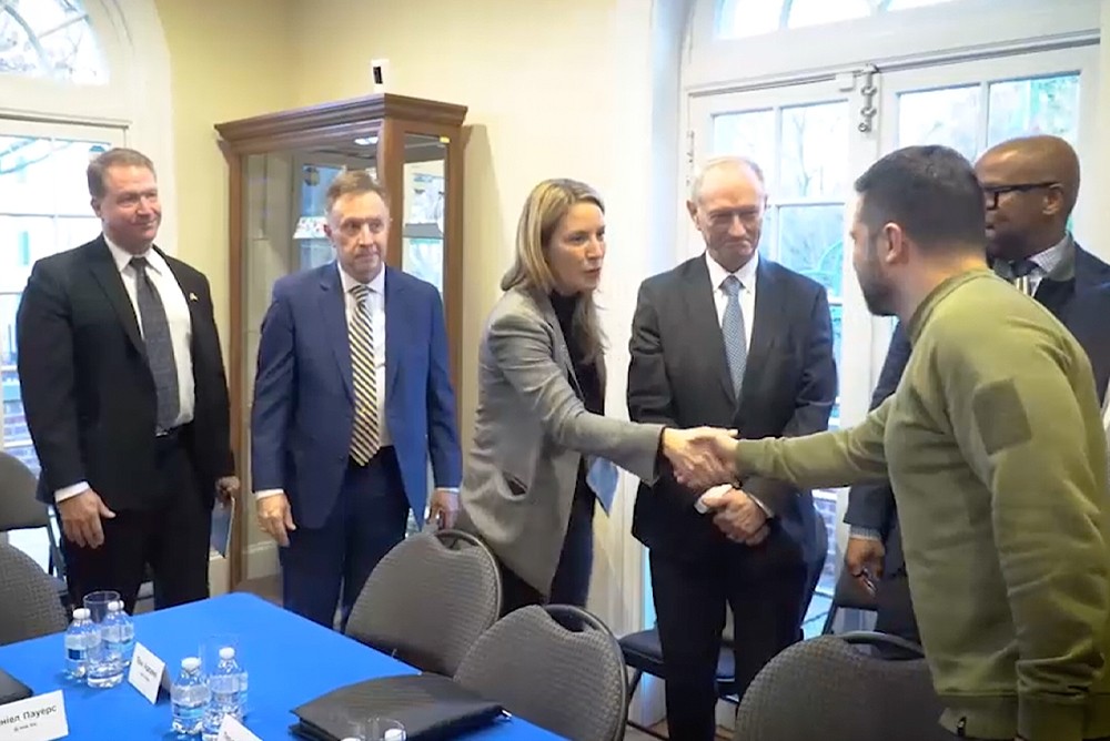 Зеленский встретился с руководителями оборонных компаний США