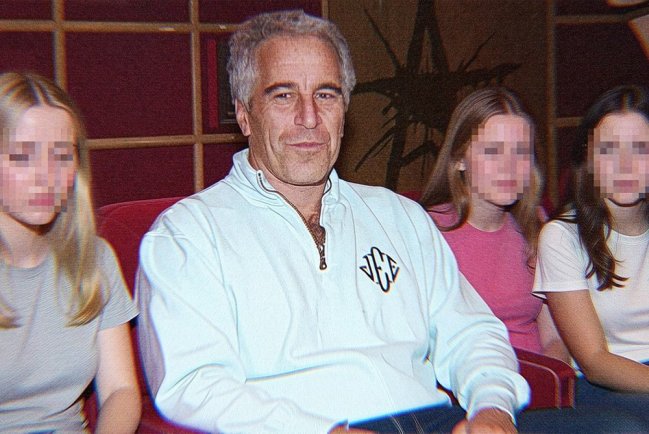Эпштейн с девушками подростками